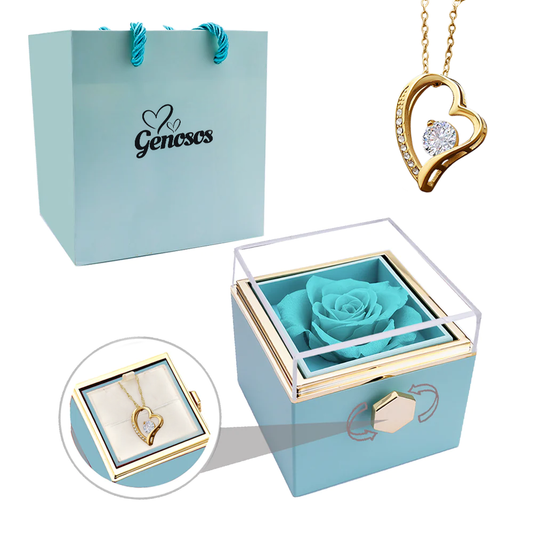 Eternal Rose - Collar y Rosa Real
