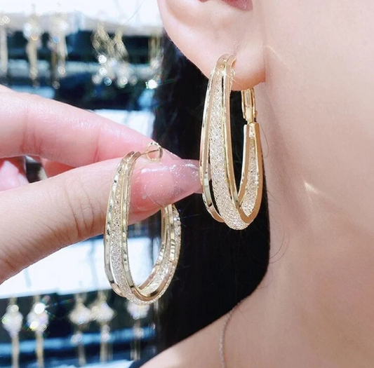 Pendientes Ovalados Dubai