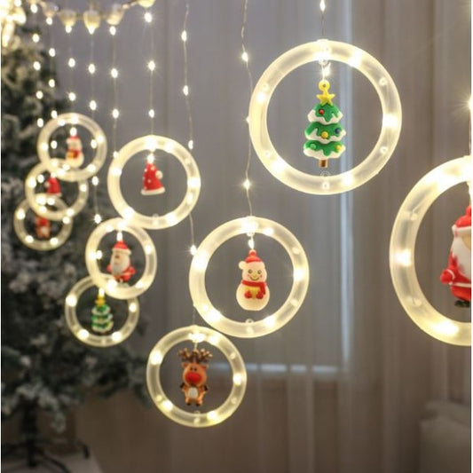 Luces Led Navideñas 10 Rings