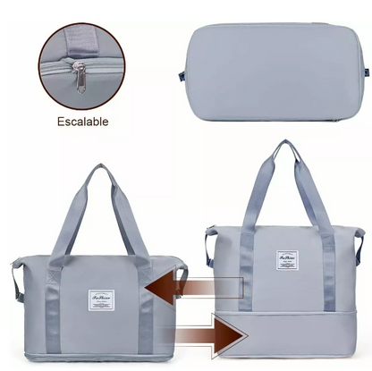Bag Gym Bolso De Viaje Maleta Expandible
